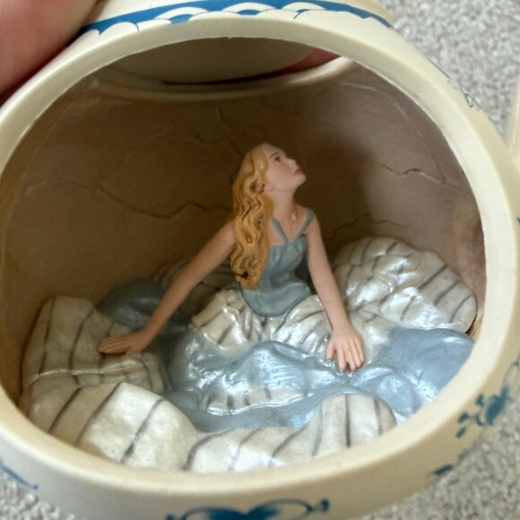 Hallmark 2010 Keepsake Alice in Wonderland Back to Wonderland Teapot Ornament - Picture 8 of 9